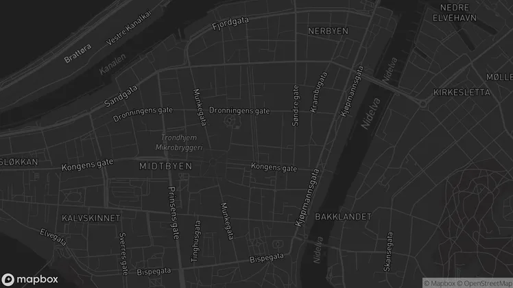 Location of the checkin as a mapbox picture