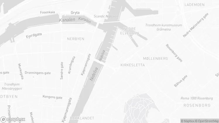 Location of the checkin as a mapbox picture